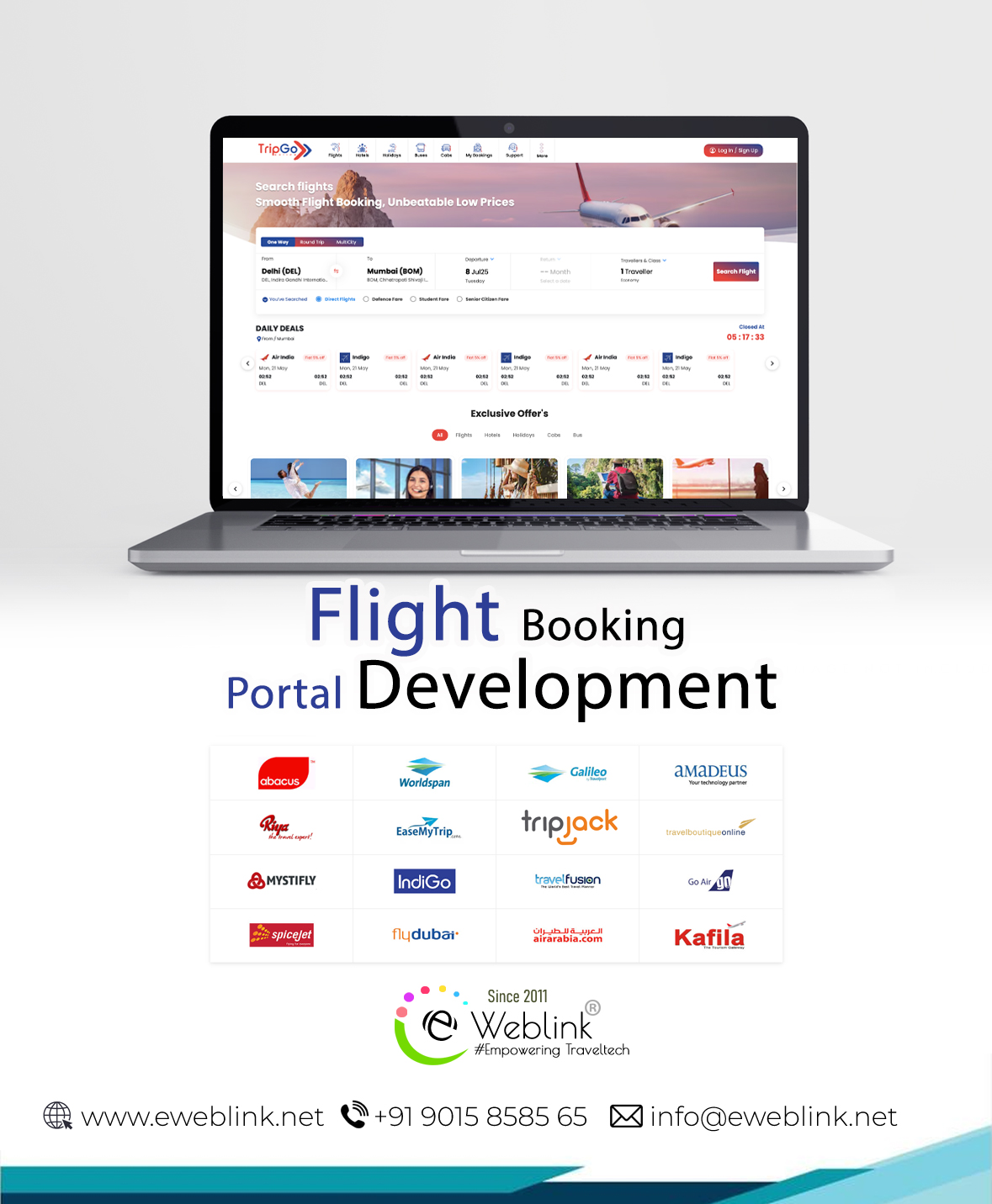 flight booking portal development company