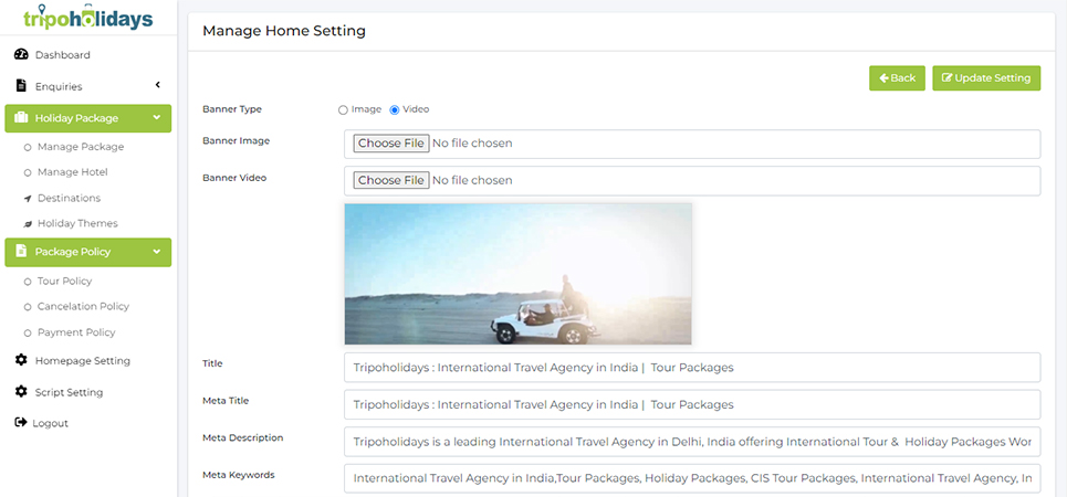 Website Designing
